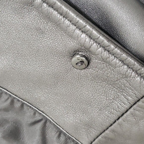 Wilsons Womens Pelle Studio Super Soft Black Leather 3 Button Jacket - Picture 8 of 12